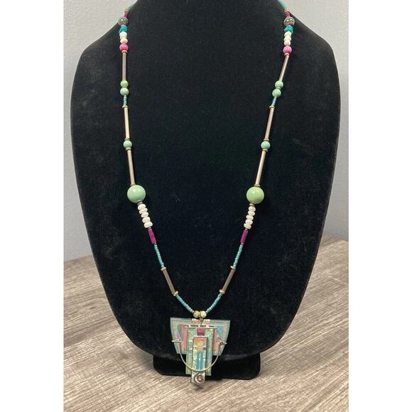 Lauren Pollaro Jewelry - Artisan Handcrafted Lauren Pollaro Sterling Silver Mixed Media York Maine Art